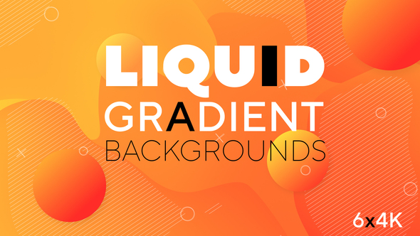 Liquid Gradient Backgrounds - VideoHive 25869425