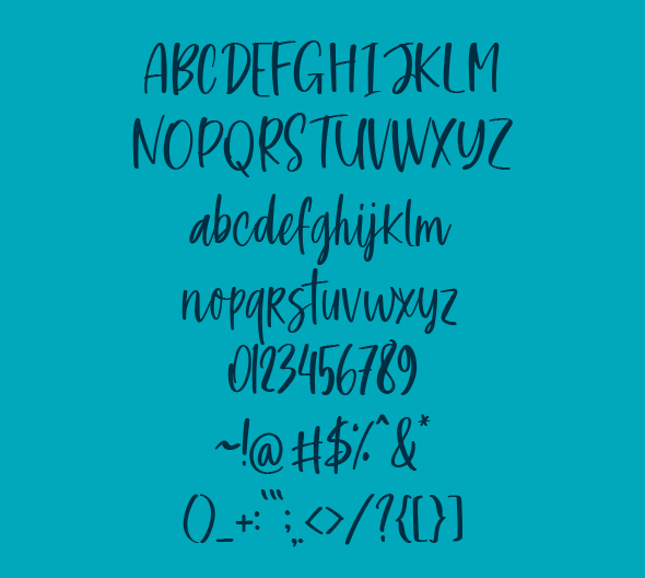 Glamkilla - Handwriting Brush Font by thetrendingfonts | GraphicRiver