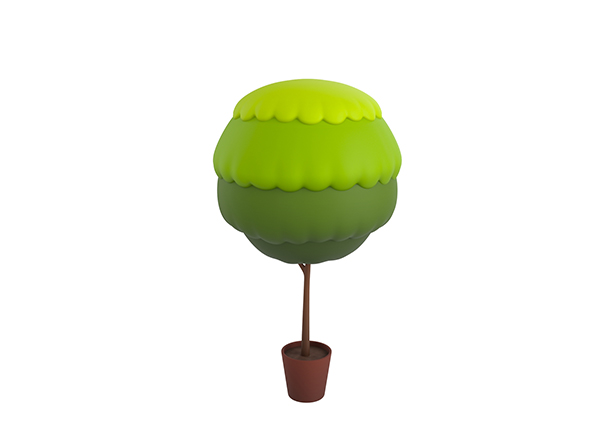 Tree In Pot - 3Docean 25893425