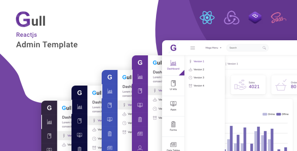 Special Gull - React Bootstrap 5 Admin Dashboard Template