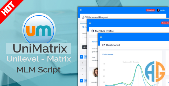 UniMatrix Membership – MLM Script