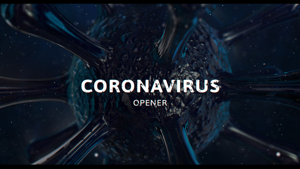 Corona Virus Titles - VideoHive 25899510