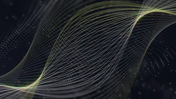 Abstract Gold Threads alt