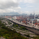 Container terminal special Hong Kong cranes load cargo vessels - PhotoDune Item for Sale
