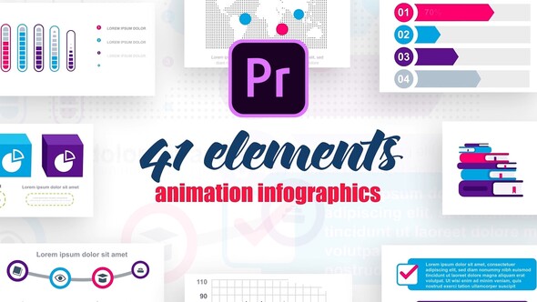 Infographics Vol.8 Premiere Pro Template