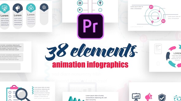 Infographics Vol.9 Premiere Pro Template