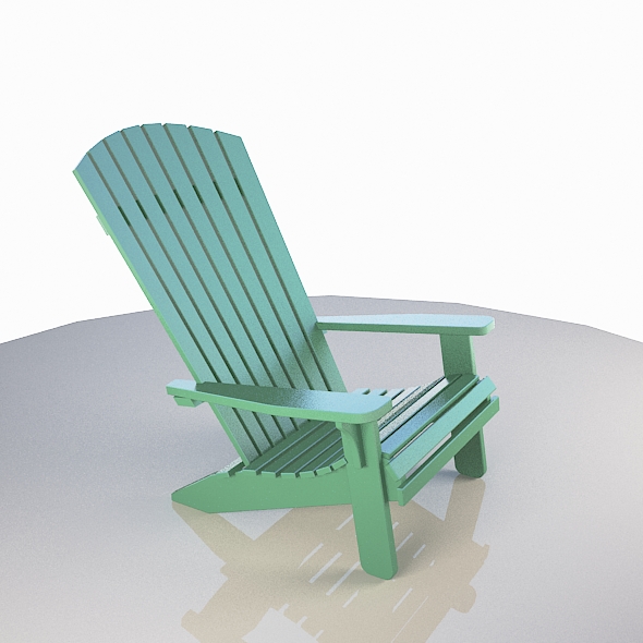 Adirondack Chair - 3Docean 25903206