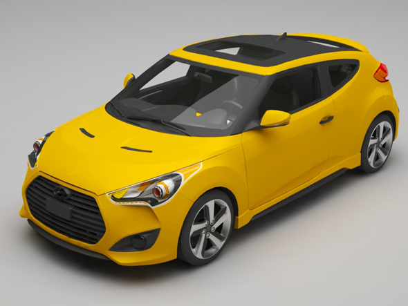 Hyundai Veloster Turbo - 3Docean 25903742