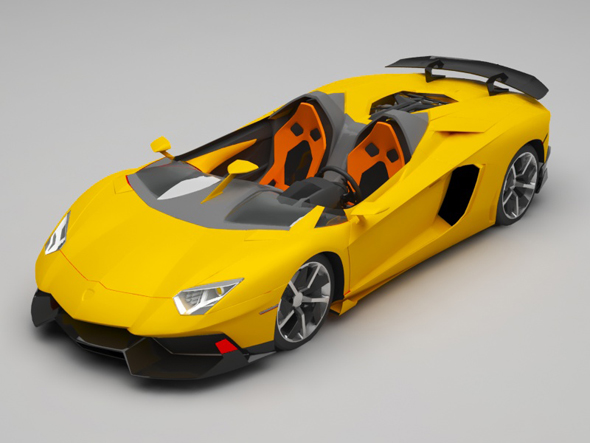 Lamborghini Aventador - 3Docean 25903748