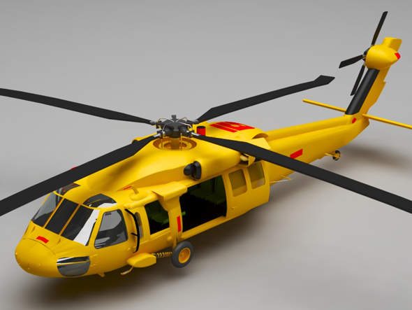 Military helicopter - 3Docean 25903767