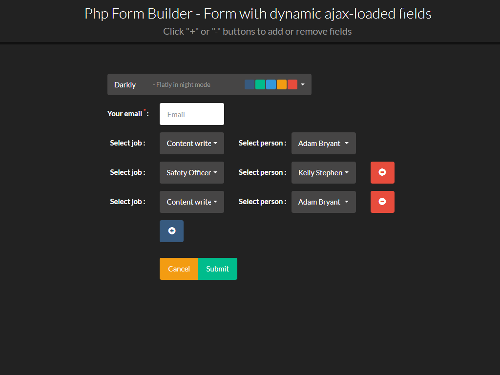 PHP Form Builder 3