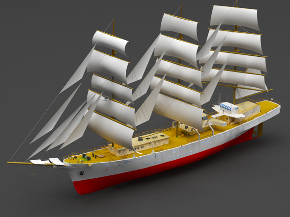 sailing Ship - 3Docean 25903859