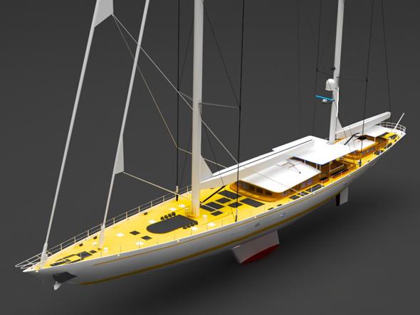 Sailing yacht - 3Docean 25903988