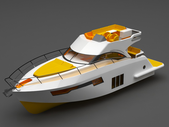 Yacht - 3Docean 25904163