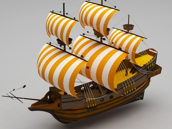 Sailing ship - 3Docean 25904344
