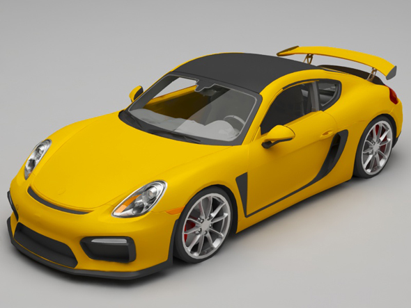 Porsche Cayman - 3Docean 25904421