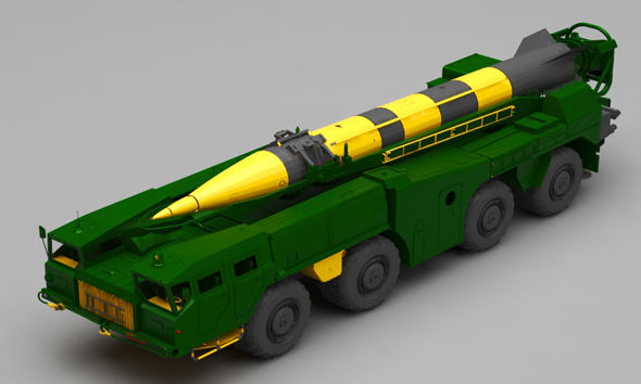 Missile truck - 3Docean 25904478