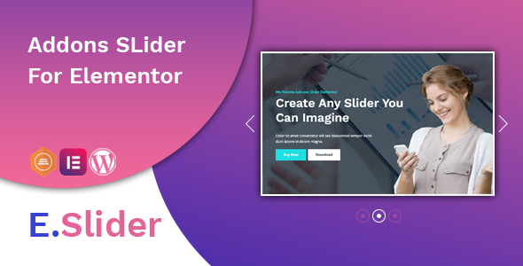 E.Slider Add ons slider for Elementor