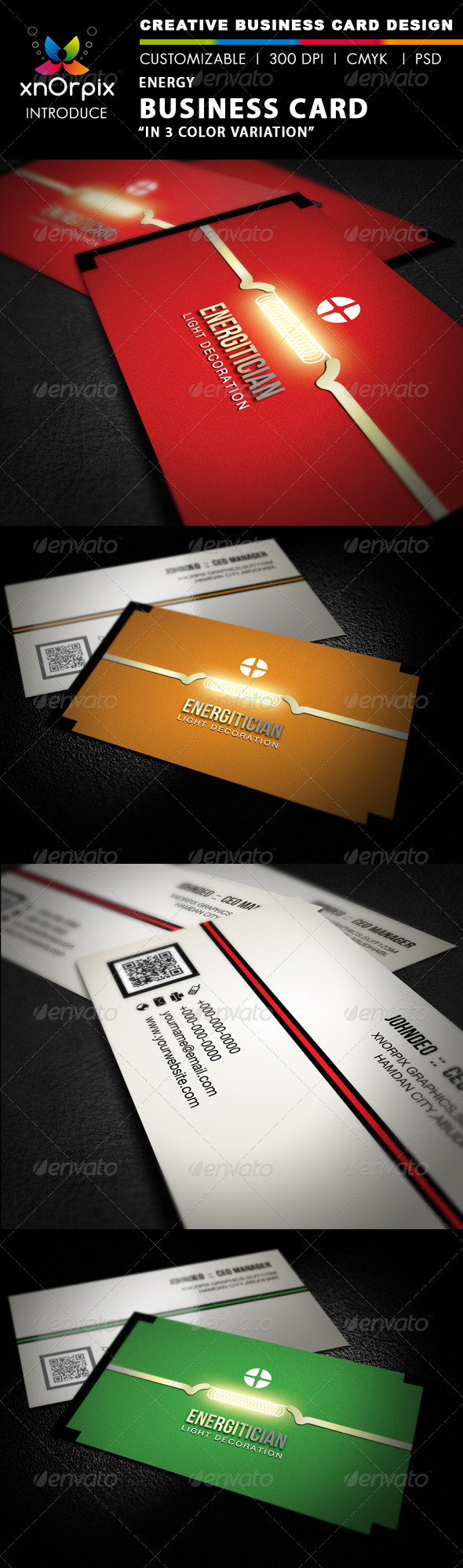 Energy Business Card
