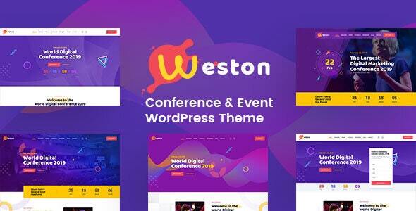 Weston – Conference & Event WordPress Theme