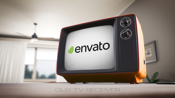 Old TV Receiver - VideoHive 25911432