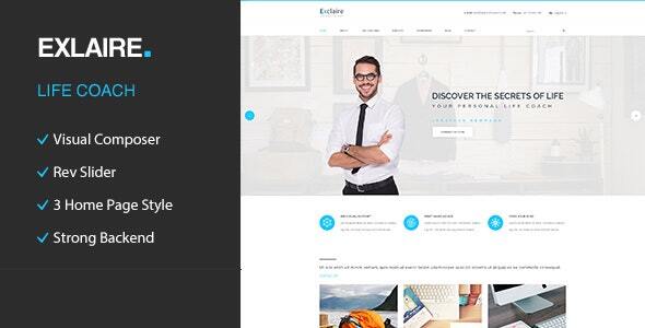 Exclaire - Personal - ThemeForest 17366270
