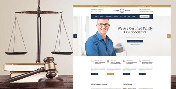 LawyerJustice - WordPress - ThemeForest 16398642