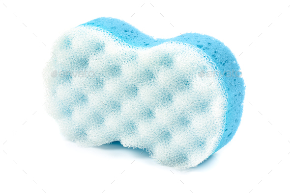 White Bath Sponge