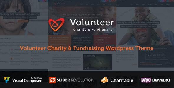 Volunteer - CharityFundraising - ThemeForest 13418482
