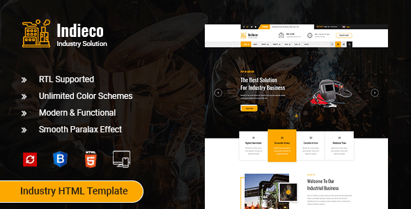 Indieco - FactoryIndustry - ThemeForest 24752836