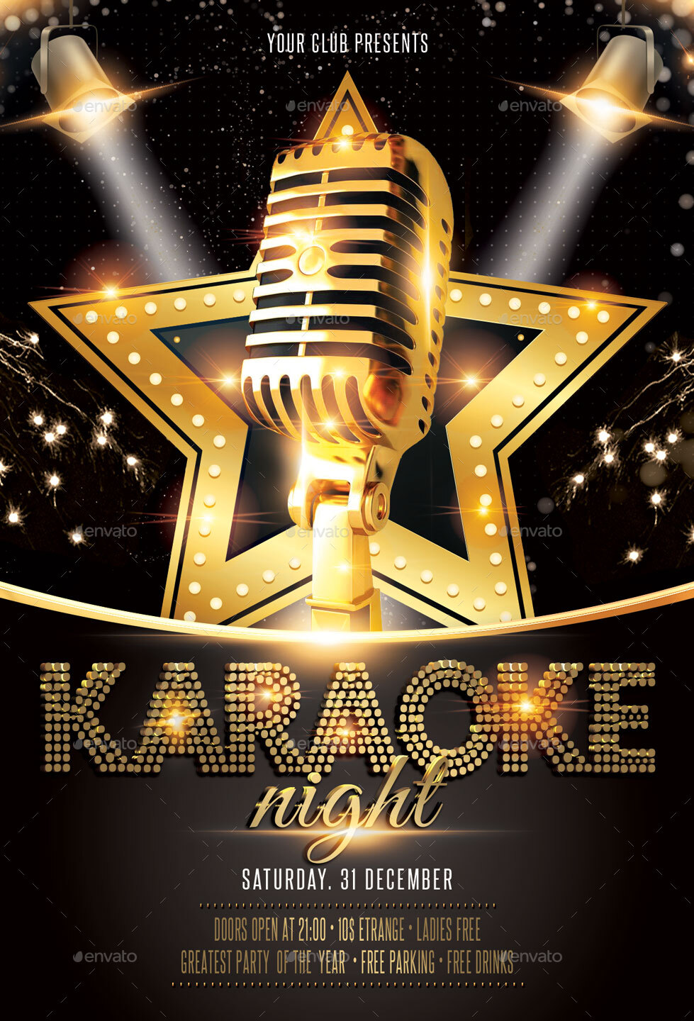 Karaoke Flyer, Print Templates | GraphicRiver