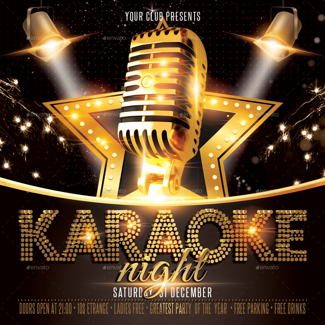 Karaoke Flyer, Print Templates | GraphicRiver