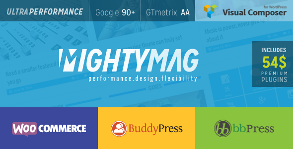 MightyMag - Magazine - ThemeForest 8193358