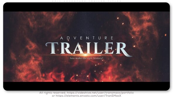 Epic Adventure Trailer - VideoHive 25921858