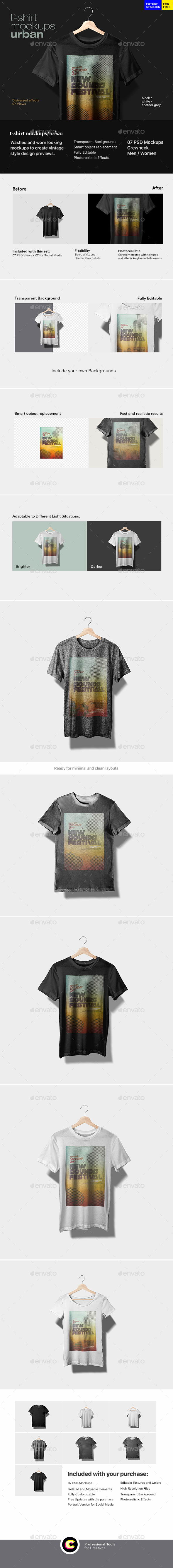 Download T Shirt Mockup Urban By Itscroma Graphicriver