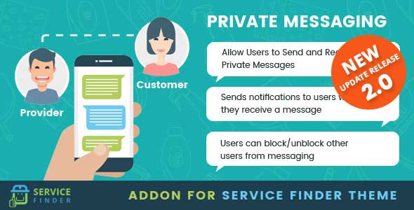 Private Messaging add-on - CodeCanyon 20648994