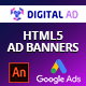 DIGITAL Multi Purpose AD BANNER Adobe Animate CC