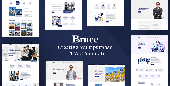 Bruce - Creative Multipurpose HTML Template