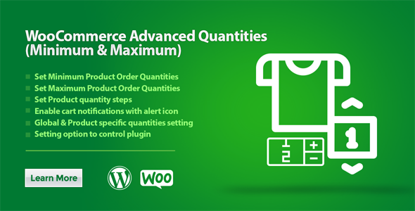 WooCommerce Advanced Quantities (Minimum & Maximum)