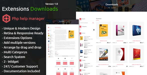 Extensions Downloads for PHM