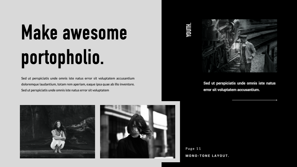 Youth Creative Powerpoint, Presentation Templates 