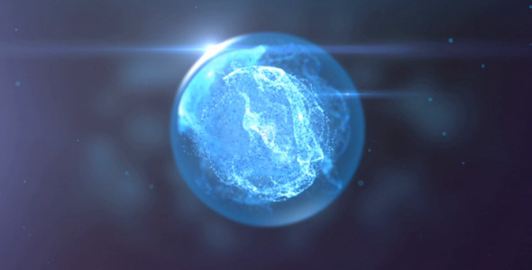 Energy Sphere Logo Reveal