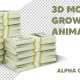 3D Money Growing  - VideoHive Item for Sale