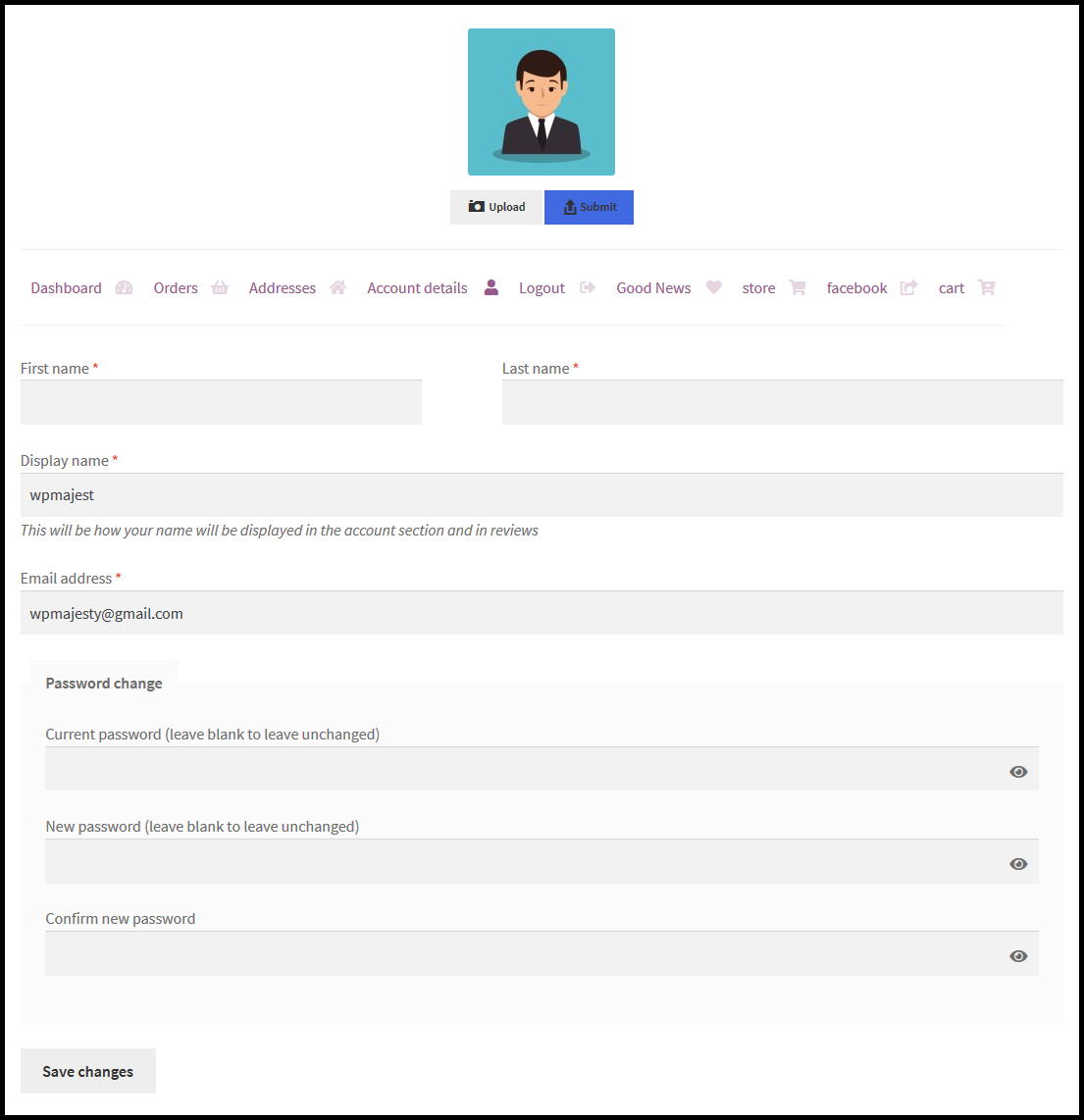 WooCommerce Customize My Account Page Plugin - 4