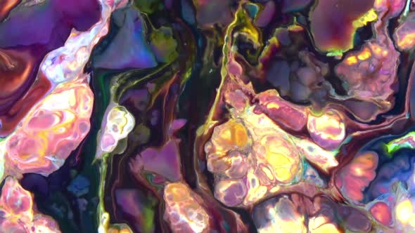 Abstract Colorful Invert Sacral Paint  Exploding Texture 655 alt