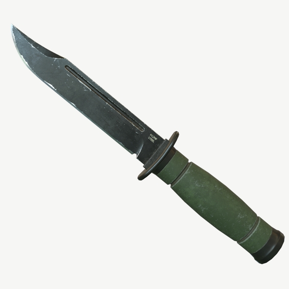 Tactical Combat Knife - 3Docean 25954519