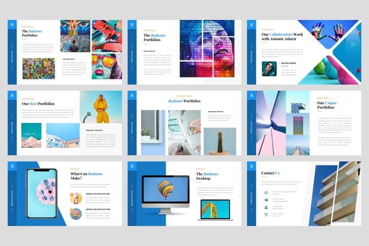 Creative and Elegant Keynote Bundle Vol.1, Presentation Templates ...