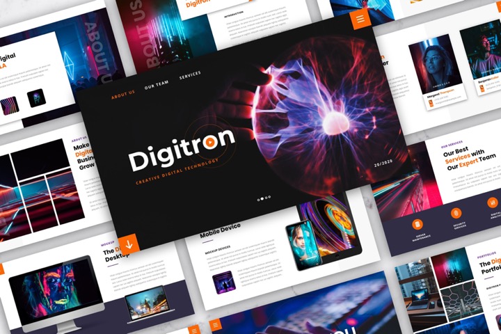 Creative and Elegant Keynote Bundle Vol.1, Presentation Templates ...