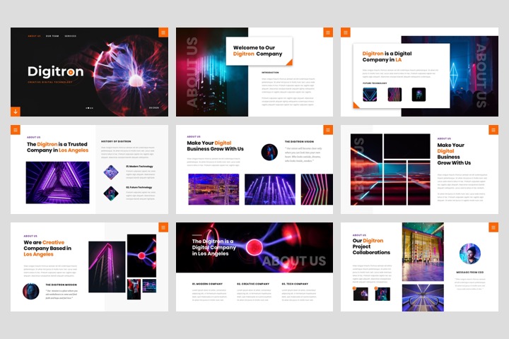Creative and Elegant Keynote Bundle Vol.1, Presentation Templates ...