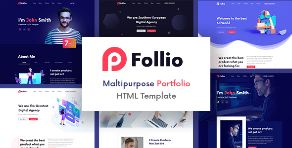 Follio - Multipurpose - ThemeForest 25955591